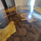 Resin table top, Epoxy Coffee table top, epoxy table top, wooden table top, custom epoxy river table top, resin din table, epoxy din table