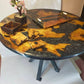 Resin table top, Epoxy Coffee table top, epoxy table top, wooden table top, custom epoxy river table top, resin din table, epoxy din table