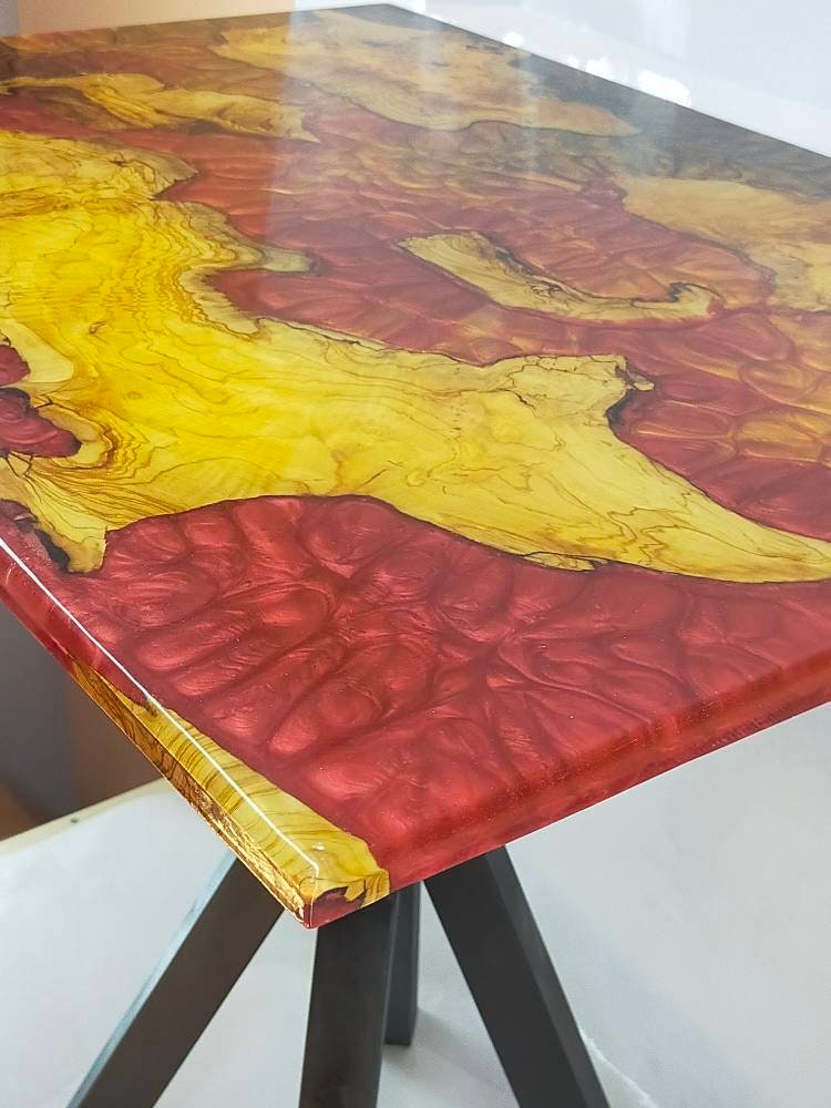 Resin table top, Epoxy Coffee table top, epoxy table top, wooden table top, custom epoxy river table top, resin din table, epoxy din table